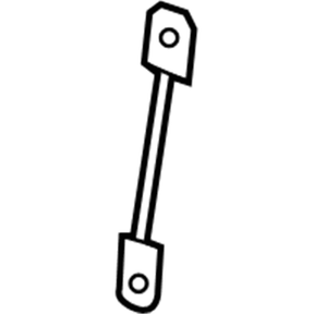 87607-89900 Nissan Rod Illustration 1 of 1