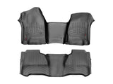 WeatherTech 14+ Jeep Wrangler Front and Rear FloorLiner - Black
