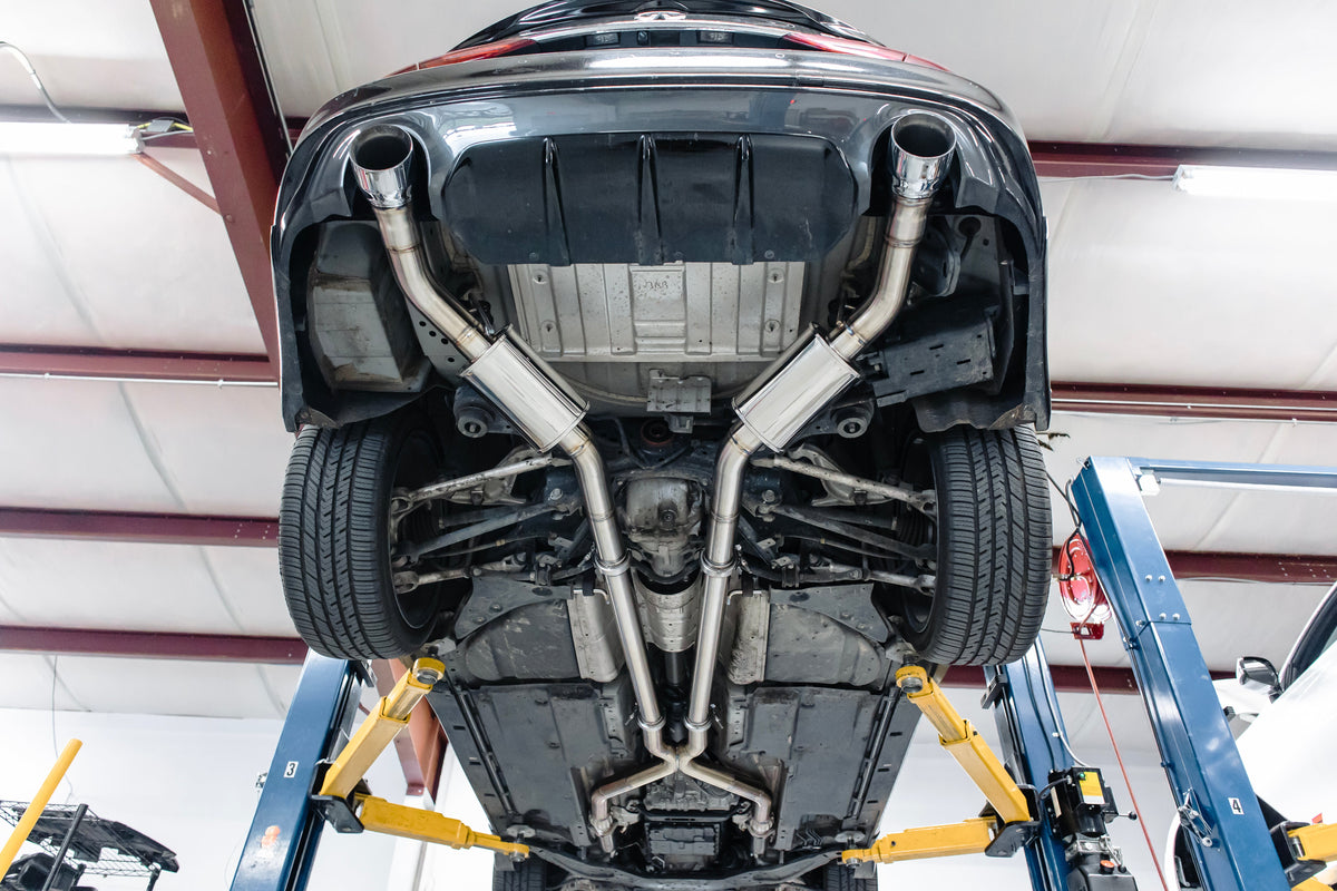SOHO Motorsports Nissan Z, Q50, and Q60  3" Dual Exit Exhaust System