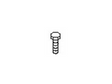 01136-00221 Nissan Lower Dash Panel Bolt Illustration 1 of 1