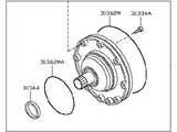 31340-97X00 Nissan Oil Pump Assembly Illustration 1 of 1
