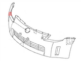 FBM22-1A45H Nissan Bumper Cover Illustration 1 of 1