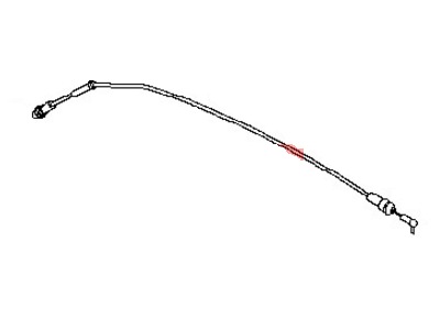 80513-CD000 Nissan Lock Cable Illustration 1 of 1