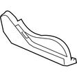 87331-CD410 Nissan Inner Finish Panel Illustration 1 of 1