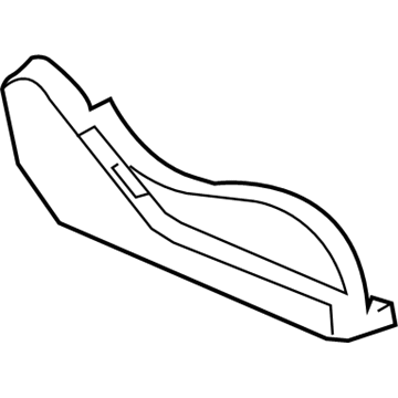 87331-CD410 Nissan Inner Finish Panel Illustration 1 of 1