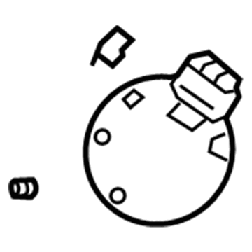 78830-CD05A Nissan Fuel Door Illustration 1 of 1