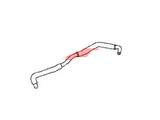 11823-AL511 Nissan Blowby Gas Hose Illustration 1 of 1
