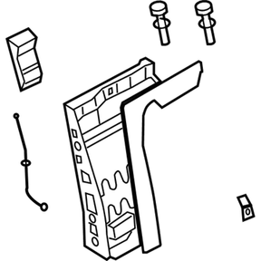 87600-CF41C Nissan Seat Back Assembly Illustration 1 of 1