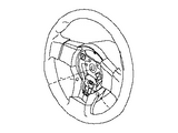 48430-CF61B Nissan Steering Wheel Illustration 1 of 1