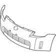 FBM22-CF40H Nissan Bumper Cover Illustration 1 of 1
