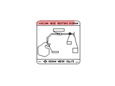 22304-AM600 Nissan Vacuum Diagram Illustration 1 of 1