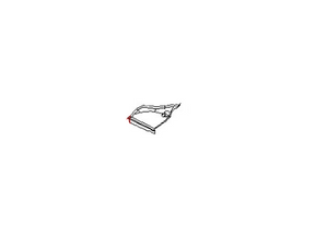 66893-CD000 Nissan Cowl Panel Insulator Illustration 1 of 1