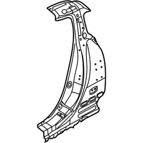 76515-CD000 Nissan Lock Pillar Illustration 1 of 1