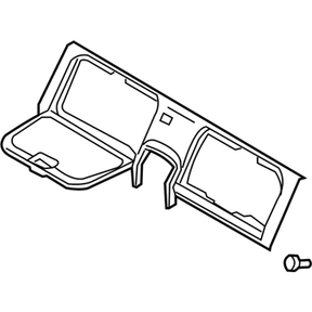 84909-CD001 Nissan Storage Cover Illustration 1 of 1