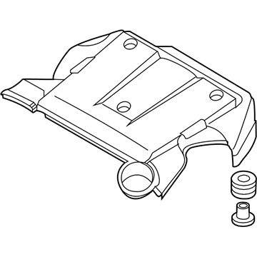 14041-EV10B Nissan Engine Cover Illustration 1 of 1