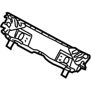 75650-CD400 Nissan Center Crossmember Illustration 1 of 1