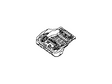 87351-CD012 Nissan Seat Frame Illustration 1 of 1