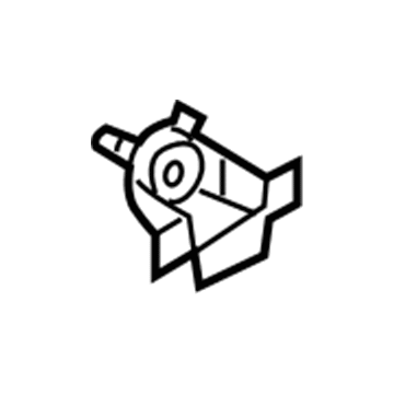 76344-CD000 Nissan Seat Belt Anchor Illustration 1 of 1