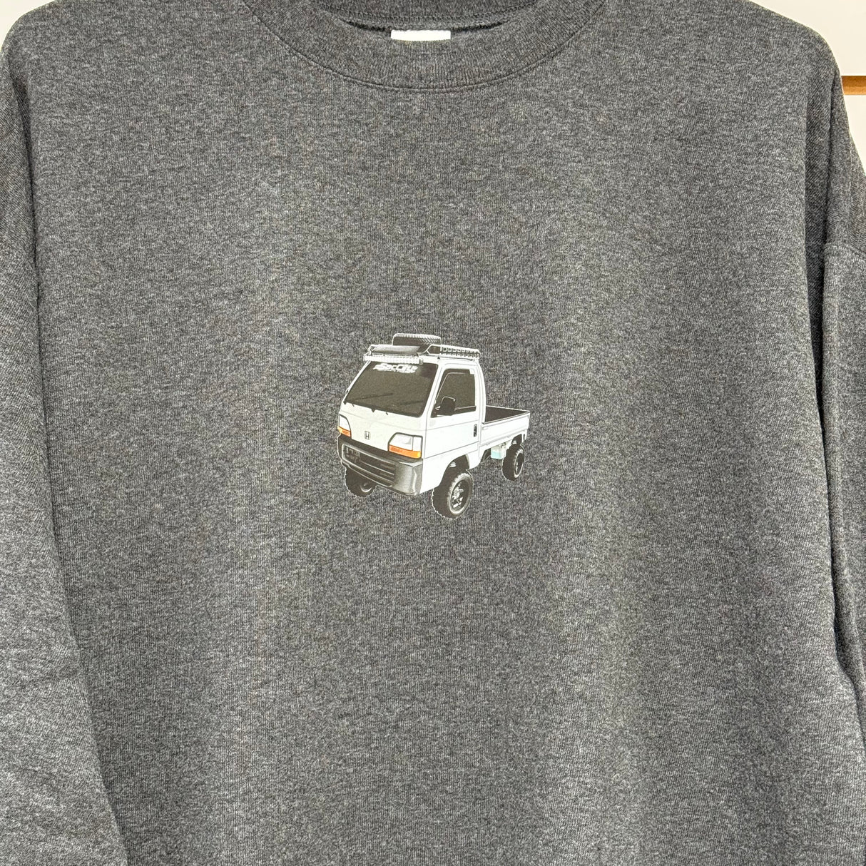 Grey Mini Truck Sweater - Mini Truck (EARNS 10X BONUS ENTRIES)