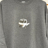 Grey Mini Truck Sweater - Mini Truck (EARNS 10X BONUS ENTRIES)