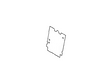 87643-CD000 Nissan Supporter-Front Seat Back Illustration 1 of 1