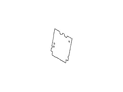 87643-CD000 Nissan Supporter-Front Seat Back Illustration 1 of 1