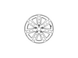 40300-CD028 Nissan Wheel Alloy Illustration 1 of 1