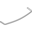 26593-CD000 Nissan Rubber Strip Illustration 1 of 1