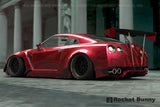 GReddy 09+ Nissan GT-R R35 Full Rocket Bunny Wide-Body Aero Kit w/ Wing