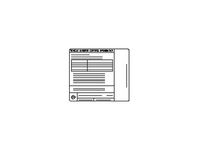 14805-1NA0B Nissan Emission Label Illustration 1 of 1
