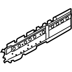 76226-CD040 Nissan Lower Reinforcement Illustration 1 of 1