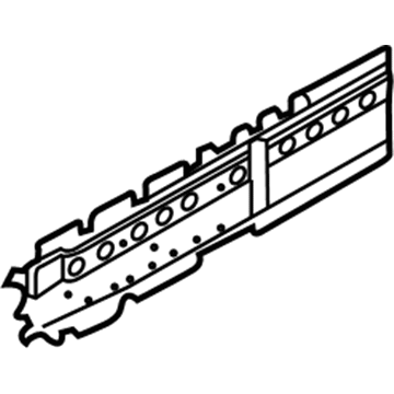 76226-CD040 Nissan Lower Reinforcement Illustration 1 of 1