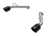 aFe Nissan Z 23-23 V6-3.0L Takeda 2-1/2in 304 SS Axle-Back Exhaust System w/ Black Tips