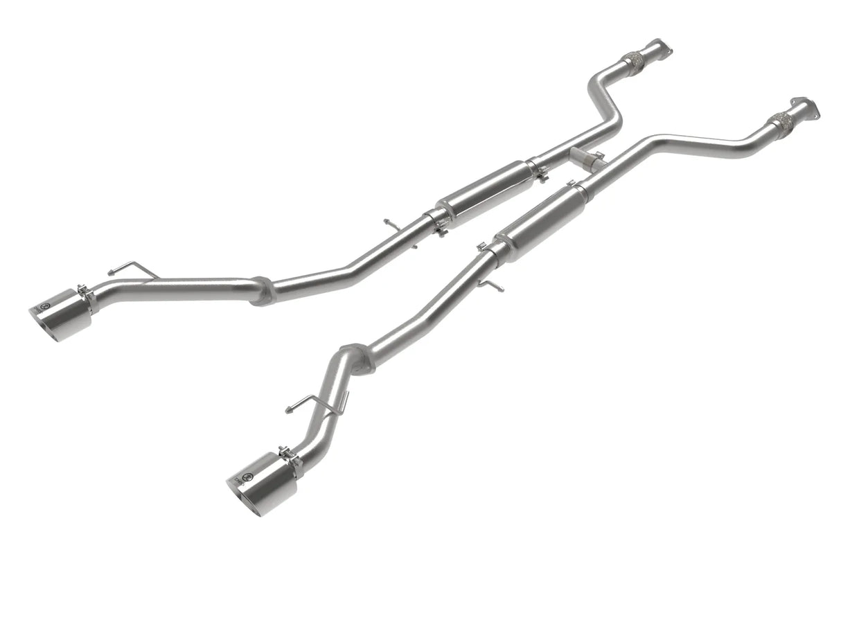 aFe POWER Takeda 2023 Nissan Z 2 1/2in 304 SS Cat-Back Exhaust System w/ Carbon Fiber Tips