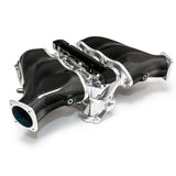 ALPHA GT-R Carbon Fiber / Billet Intake Manifold w/ Secondary Fuel Rail (12 Injector) Black