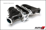 ALPHA GT-R Carbon Fiber / Billet Intake Manifold Triple Fuel Rail (Clear Anodized)