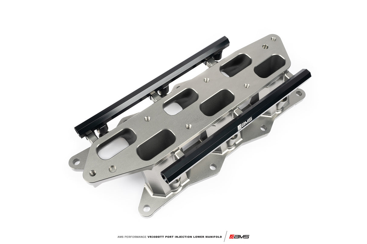AMS Performance Infiniti Q50/Q60 Port Injection Lower Manifold (Black)