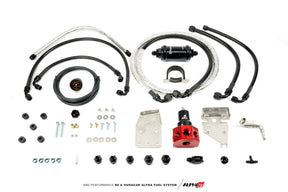 AMS Performance R8/Huracan ALPHA Fuel System - FPR + Fuel Line Kit (for Twin Pump Kit)