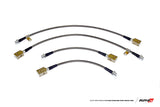 Nissan GT-R Short Route Style Stainless Steel Brake Lines