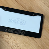 Metal Sac City Plate Frame