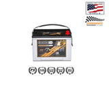 Braille Endurance AGM Battery Group Size 34R