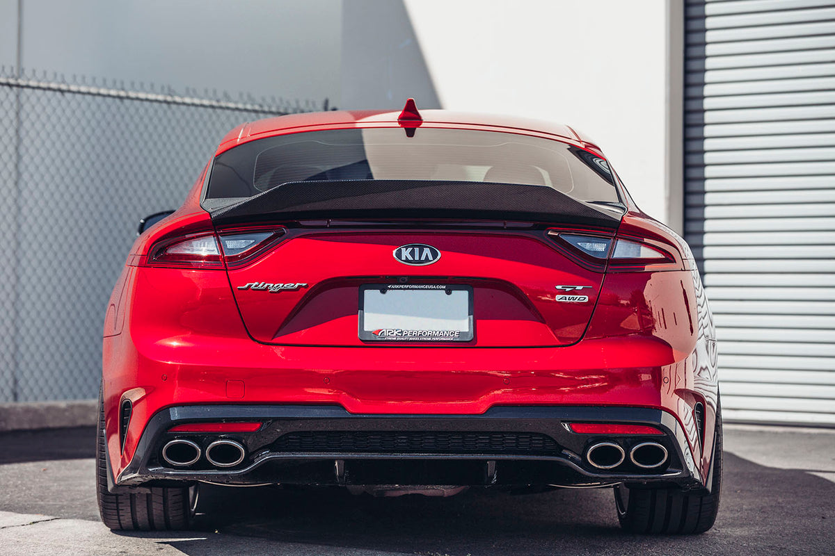 2018-2022 Kia Stinger Carbon Fiber Rear Trunk Decklid Type-C (Final Sale)