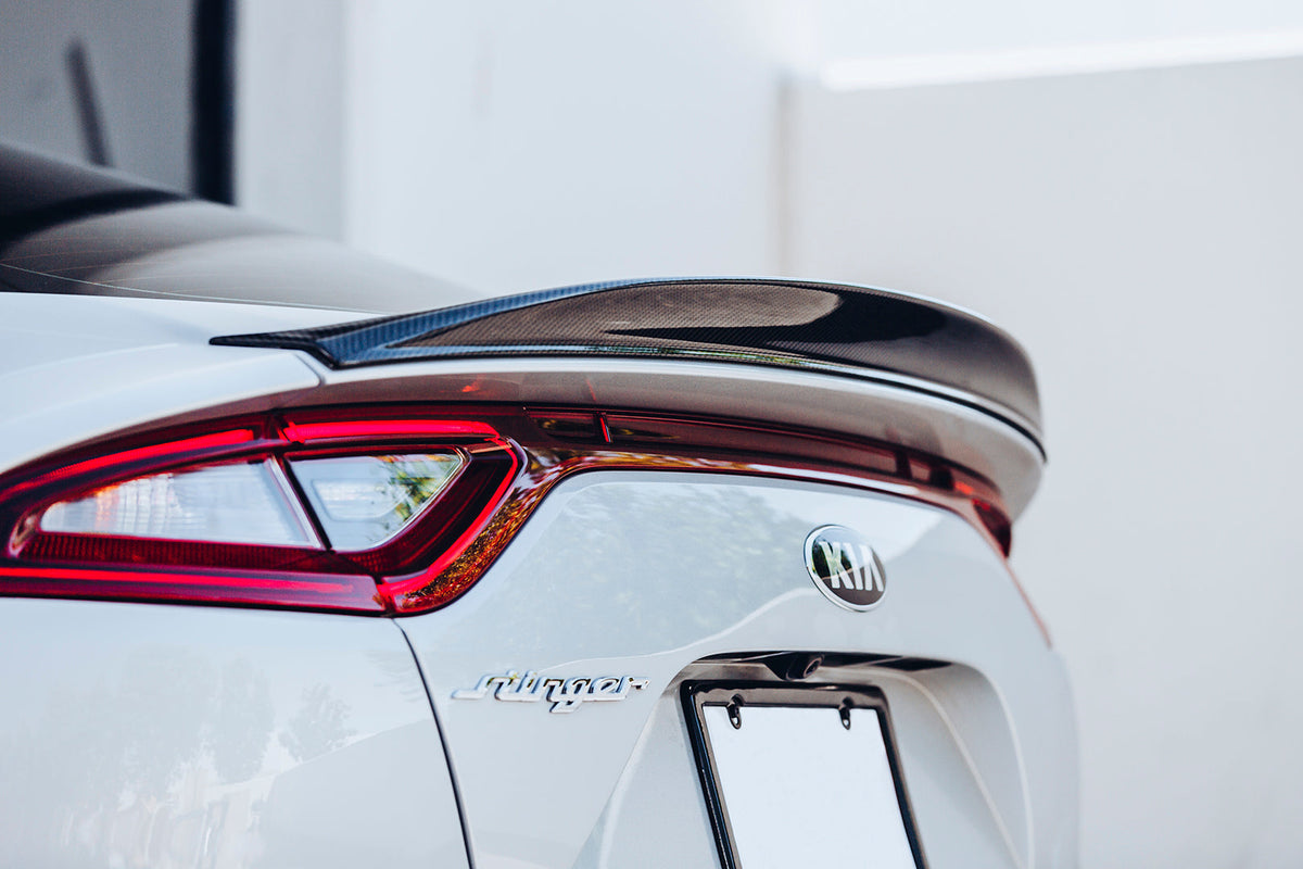 2018-2023 Kia Stinger Carbon Fiber Rear Spoiler A-Style (Final Sale)
