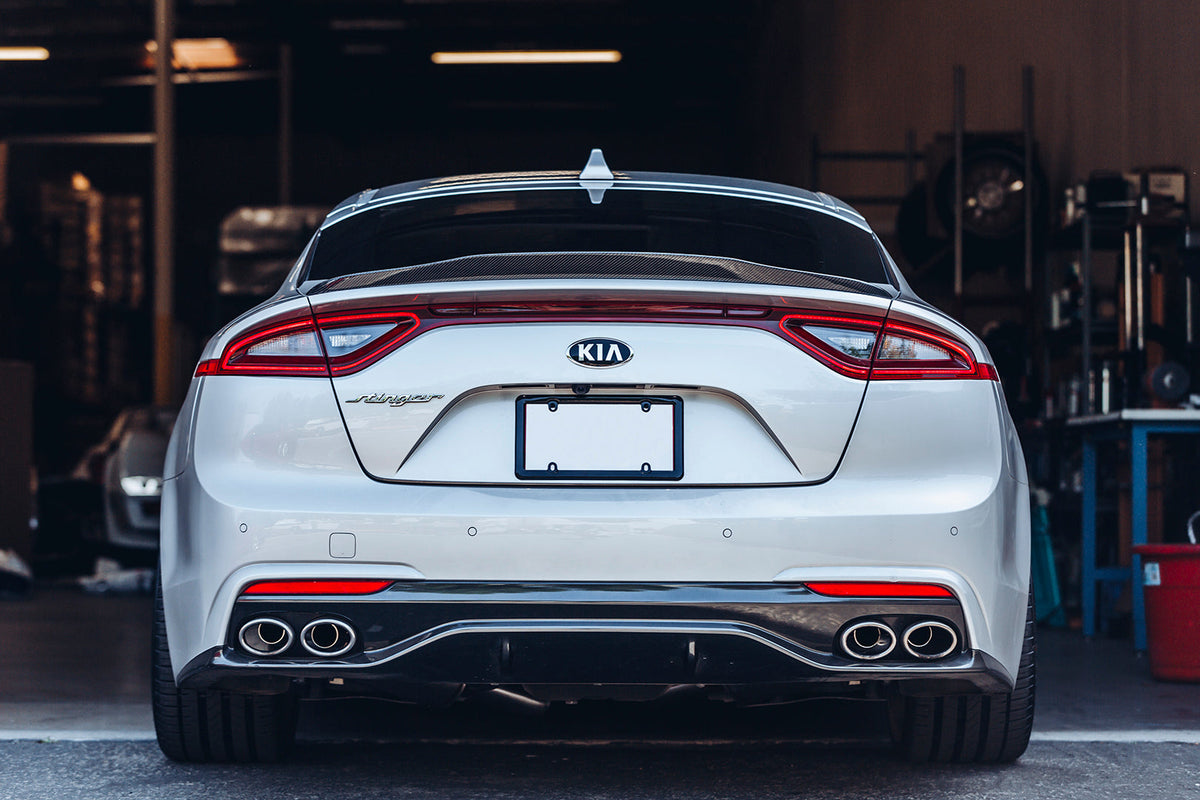2018-2023 Kia Stinger Carbon Fiber Rear Spoiler B-Style (Final Sale)