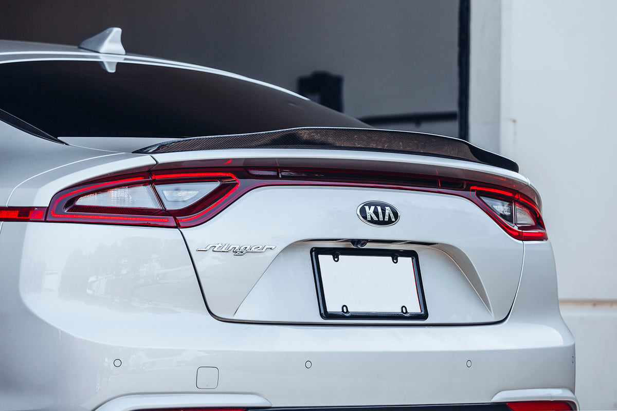 2018-2023 Kia Stinger Carbon Fiber Rear Spoiler B-Style (Final Sale)