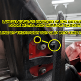 ZSPEC Z31 300zx Door Side-Mirror Interior Trim Covers, Black, Left & Right Side