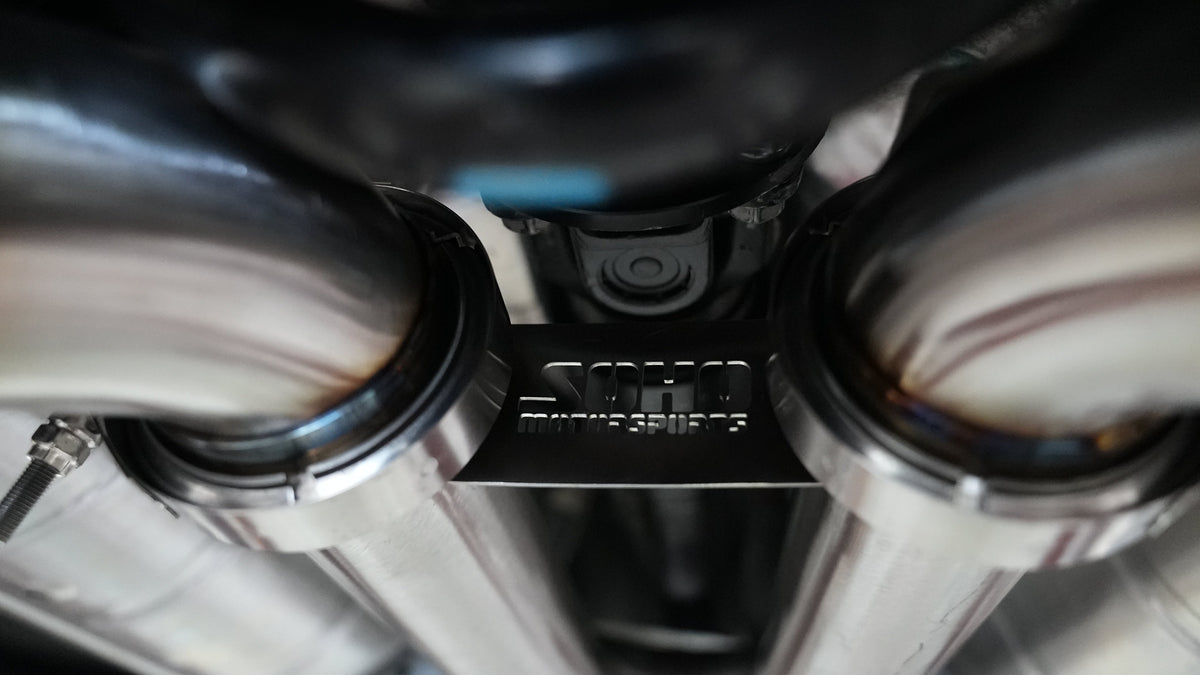 SOHO Motorsports Nissan Z, Q50, and Q60  3" Dual Exit Exhaust System