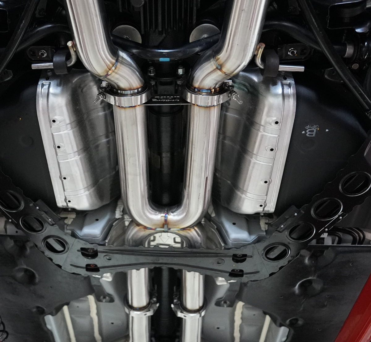 SOHO Motorsports Nissan Z, Q50, and Q60  3" Dual Exit Exhaust System