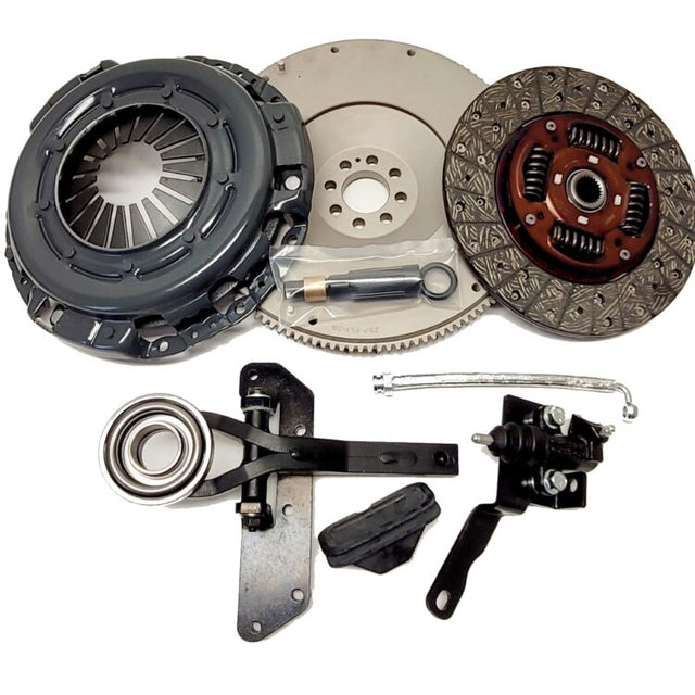 ZSpeed Premium EZ-V Street Stage 2 High Performance Quiet Clutch Flywheel Kit + CMAK V4 CSC Delete