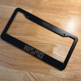 Nismo Sac City Metal License Plate Frame